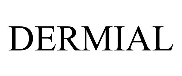 Trademark Logo DERMIAL