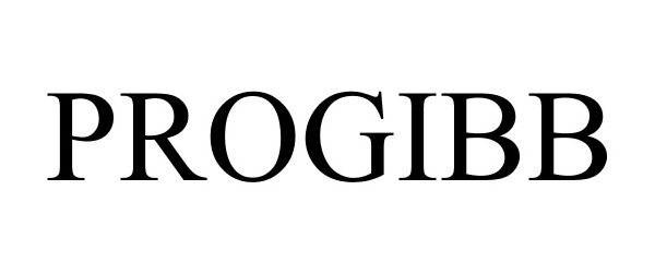 Trademark Logo PROGIBB