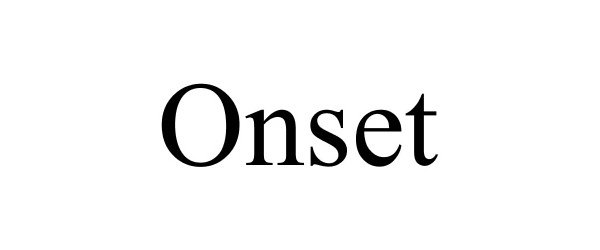 Trademark Logo ONSET
