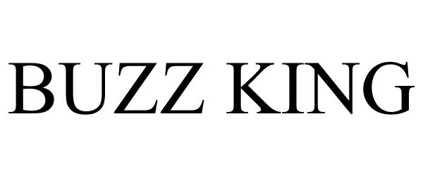 Trademark Logo BUZZ KING