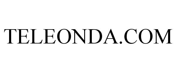 Trademark Logo TELEONDA.COM
