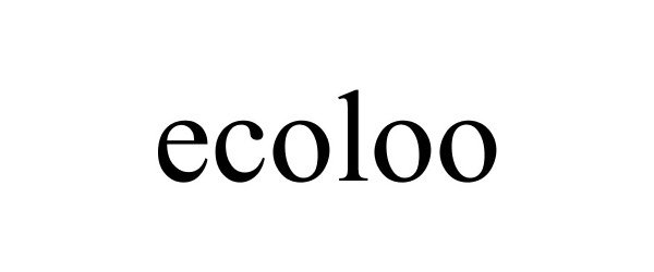 Trademark Logo ECOLOO