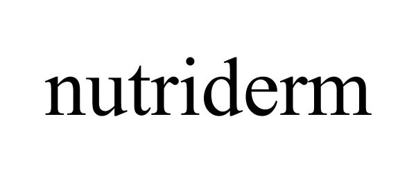 Trademark Logo NUTRIDERM
