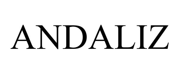 Trademark Logo ANDALIZ