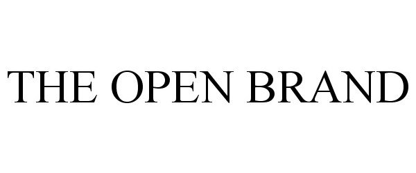  THE OPEN BRAND