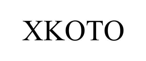 Trademark Logo XKOTO