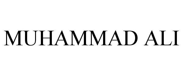 Trademark Logo MUHAMMAD ALI