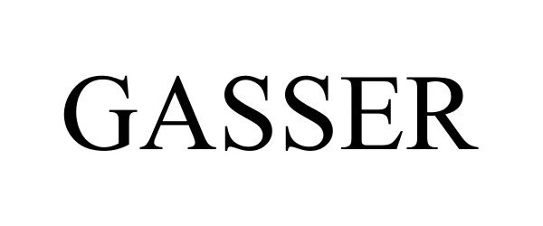 Trademark Logo GASSER