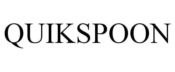 Trademark Logo QUIKSPOON