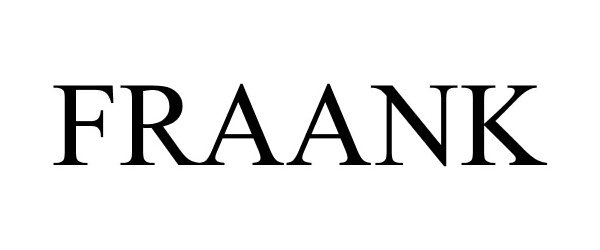 Trademark Logo FRAANK