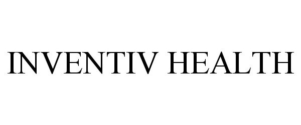  INVENTIV HEALTH