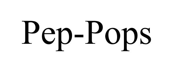 Trademark Logo PEP-POPS