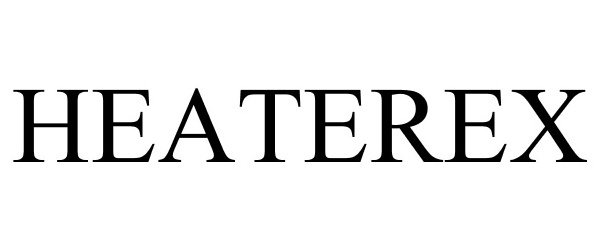 Trademark Logo HEATEREX