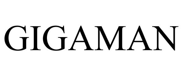 Trademark Logo GIGAMAN