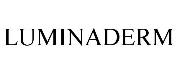 Trademark Logo LUMINADERM