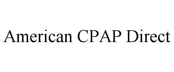  AMERICAN CPAP DIRECT