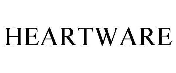 Trademark Logo HEARTWARE