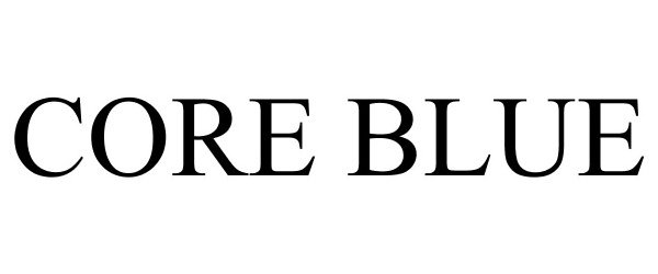 Trademark Logo CORE BLUE