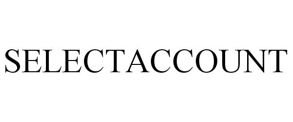 Trademark Logo SELECTACCOUNT