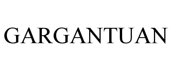Trademark Logo GARGANTUAN