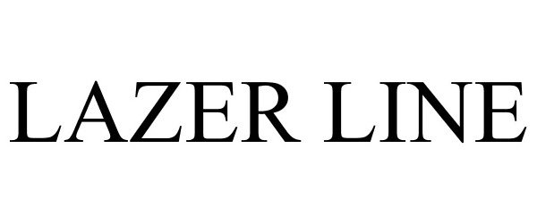 Trademark Logo LAZER LINE