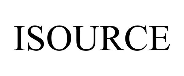 Trademark Logo ISOURCE