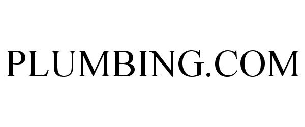 Trademark Logo PLUMBING.COM