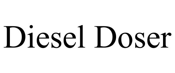  DIESEL DOSER