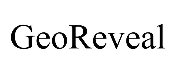 Trademark Logo GEOREVEAL