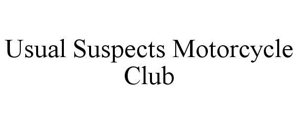  USUAL SUSPECTS MOTORCYCLE CLUB
