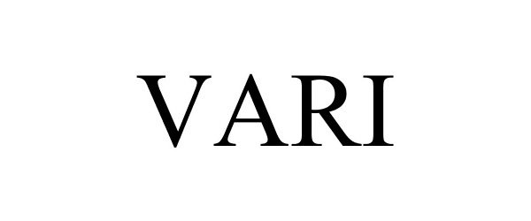 Trademark Logo VARI