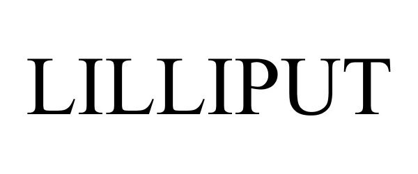 Trademark Logo LILLIPUT