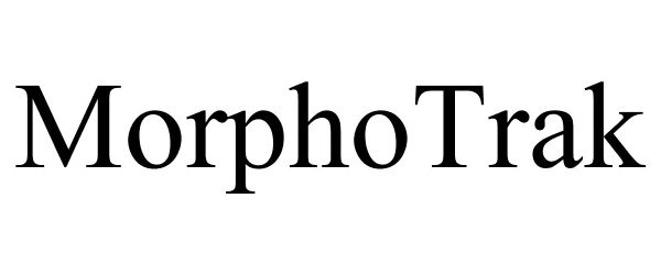 Trademark Logo MORPHOTRAK