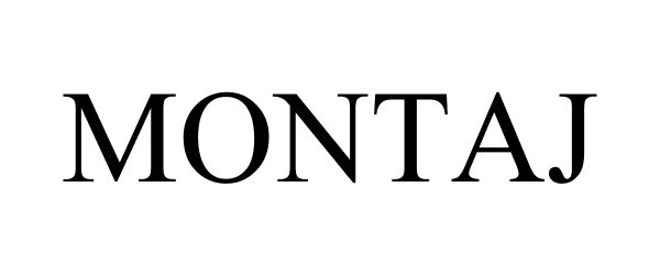 Trademark Logo MONTAJ