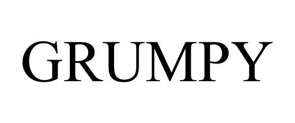 Trademark Logo GRUMPY