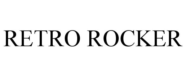 Trademark Logo RETRO ROCKER