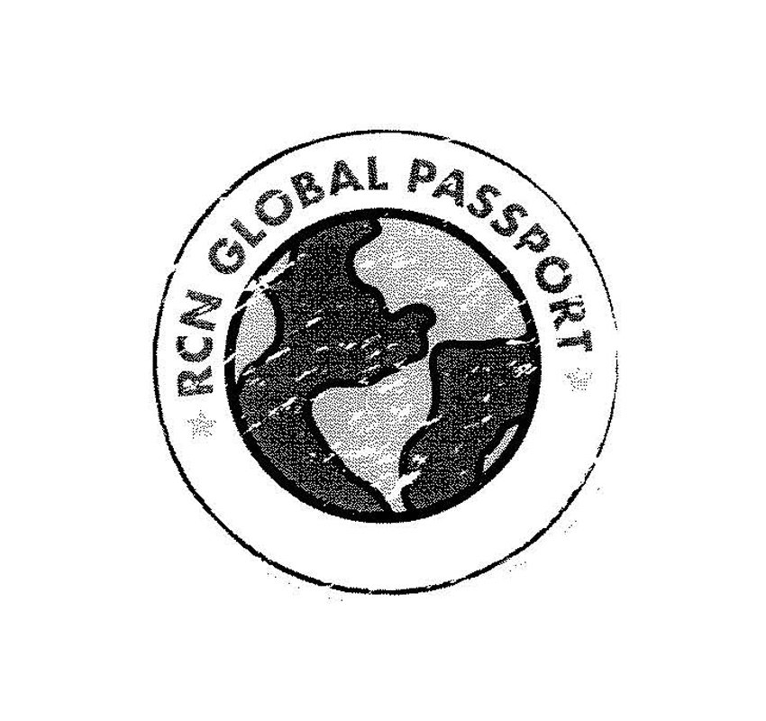 Trademark Logo RCN GLOBAL PASSPORT