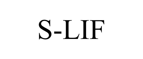 Trademark Logo S-LIF