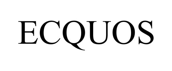 Trademark Logo ECQUOS