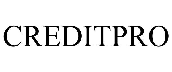 Trademark Logo CREDITPRO