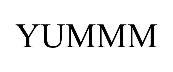 Trademark Logo YUMMM