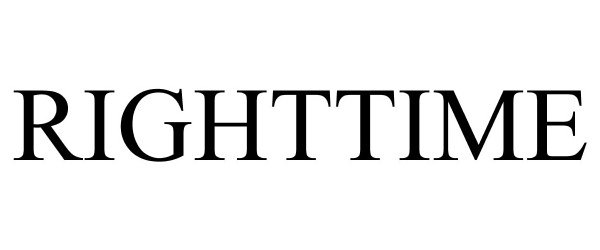 Trademark Logo RIGHTTIME