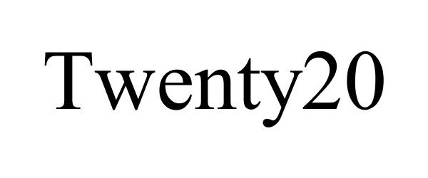 Trademark Logo TWENTY20