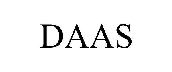 Trademark Logo DAAS
