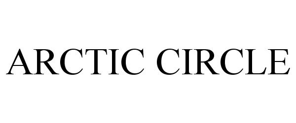 Trademark Logo ARCTIC CIRCLE