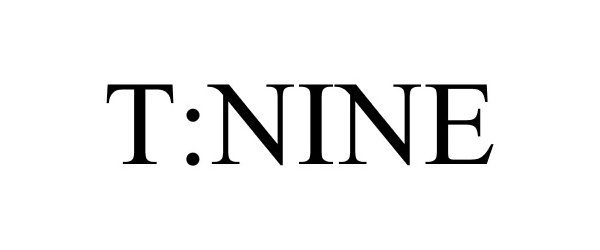 Trademark Logo T:NINE