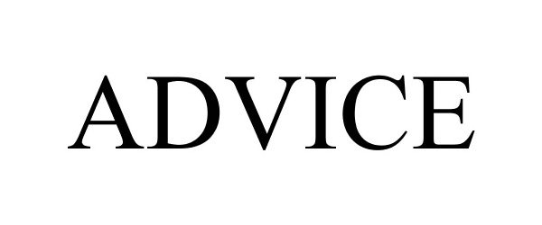 Trademark Logo ADVICE