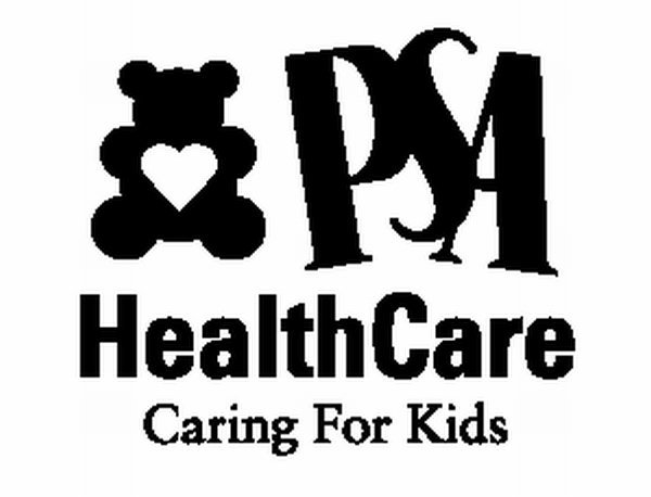 Trademark Logo PSA HEALTHCARE CARING FOR KIDS