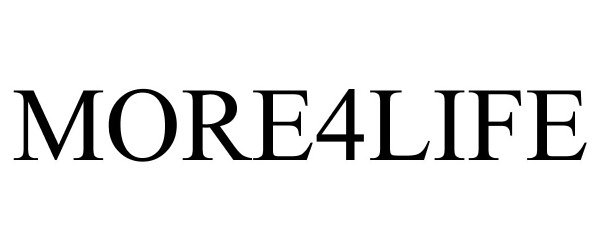 Trademark Logo MORE4LIFE