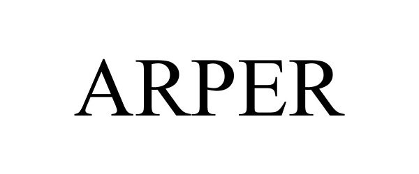 Trademark Logo ARPER